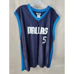 NBA Dallas Mavericks Josh Howard 5 Basketball Jersey Navy Blue Mens L 7990A 07